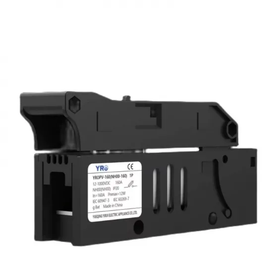 Hegel DC Bıçaklı 1000V 160A Sigorta Yuvası + Hegel DC Bıçaklı 100A 1000V Sigorta