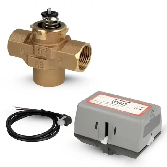 Honeywell Üç Yollu Motorlu Vana Seti