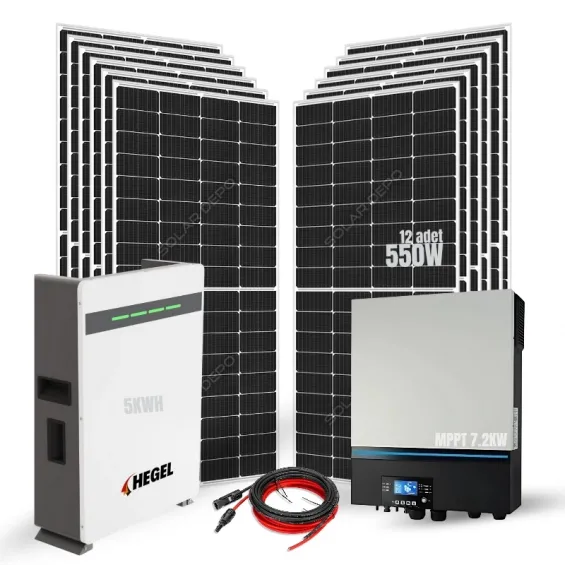 Isı Pompası Çalıştıran Hibrit Solar Paket - Isı Pompası için Güneş Paneli Seti