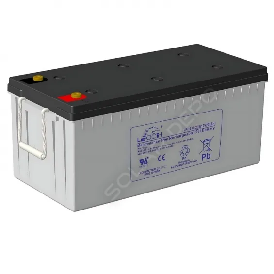 Leoch Jel Akü 200Ah 12V İthal Derin Döngü