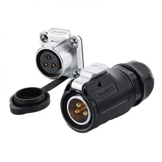 Kamp- Karavan Dış Elektrik Besleme Soketi - Dişi/ Erkek Set