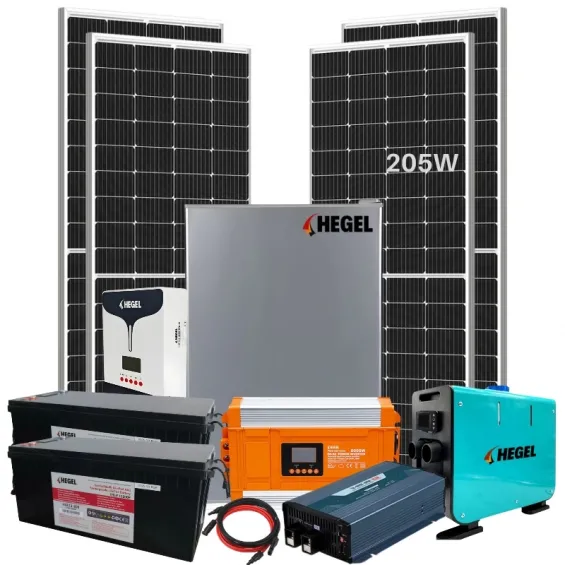 Karavan Mega Güç Paketi - Buzdolabı ve Webasto Dahil Solar Enerji Paketi