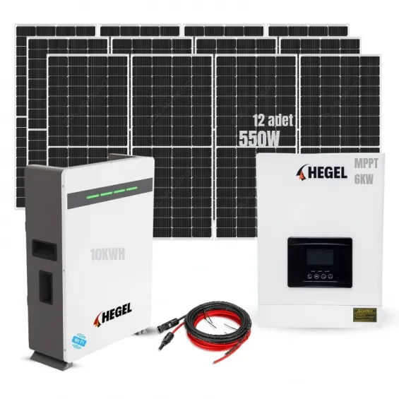 Klima Çalıştıran Enerjisi Paketi - Şebeke Elektriği ile Birlikte Çalışan Lityum Akülü Sistem