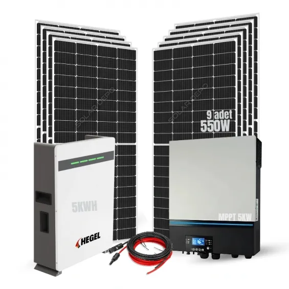 Klima Çalıştıran Hibrit Solar Paket - Klima için Güneş Paneli Seti