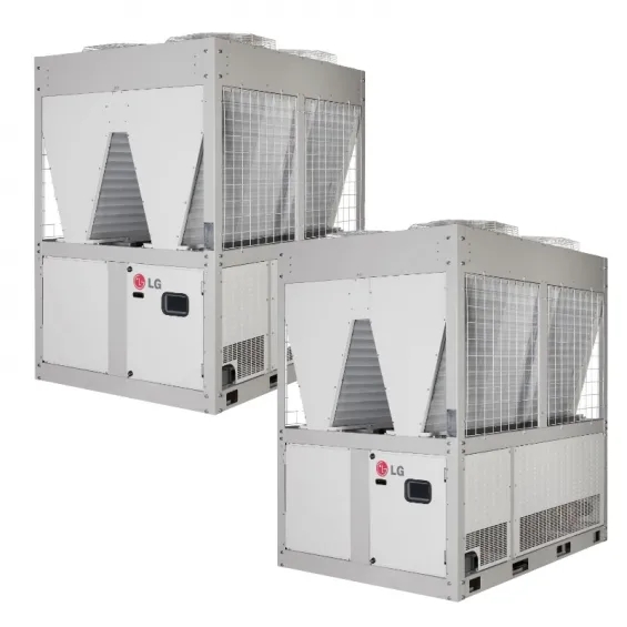 LG 328 KW Isı Pompası Kaskad Paket Büyük Kapasiteli Isıtma ve Soğutma