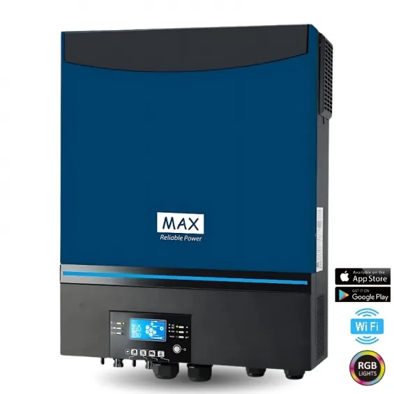 Max 11KW 11000 Watt Tam Sinüs Akıllı İnverter - WİFİ Destekli 48V 150A MPPT Paralellenebilir İnverter
