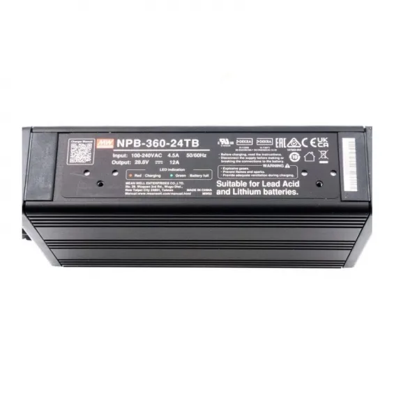 Mean Well 12V 20A Akü Şarj Cihazı