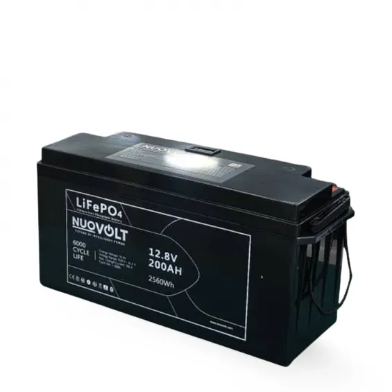 NuoVolt 25.6V 100Ah Lityum Akü - LiFePo4 Batarya Akü