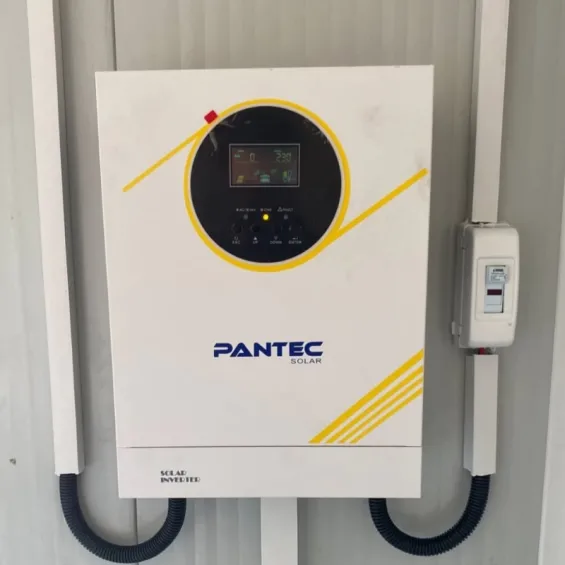 Pantec 3KW Yüksek Voltaj Tam Sinüs Akıllı İnverter 24V 100A MPPT Şarjlı İnverter - Wifi
