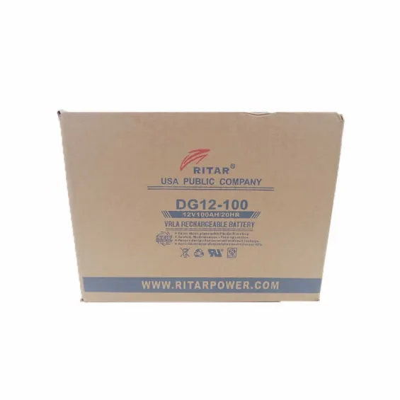 Ritar 100Ah 12V İthal Derin Döngü Jel Akü