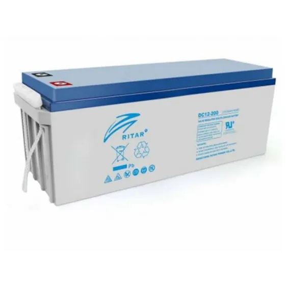 Ritar 200Ah 12V İthal Derin Döngü Jel Akü