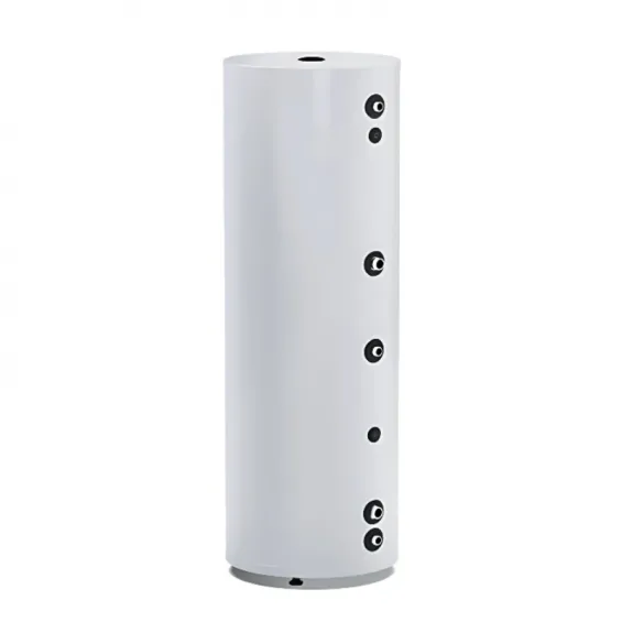 Solimpeks 300 Litre Dikey Emaye Akümülasyon Tankı