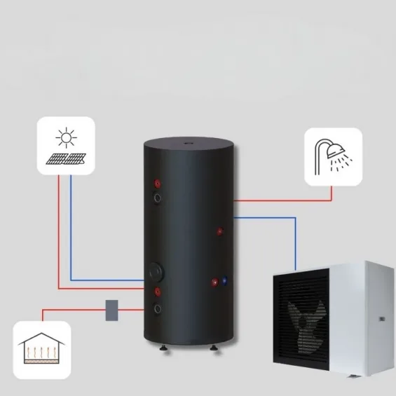Solimpeks Solitank 1000 Litre Tek Serpantinli Boyler