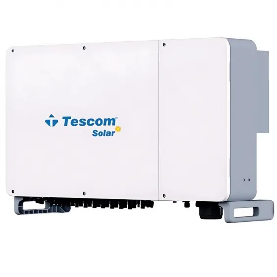 Tescom 110KW 3Faz 10xMPPT Ongrid İnverter + Dc Kesici + Wifi İzleme / Telefon Uygulaması