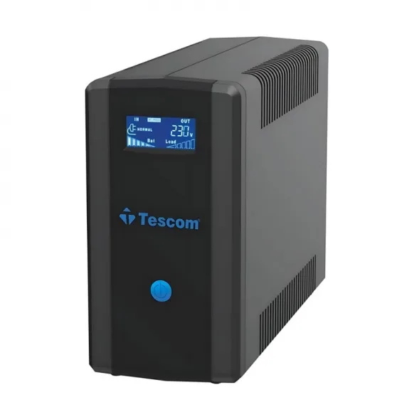 Tescom Leo + 1500VA 900W (2x 12V 9Ah) UPS - Kesintisiz Güç Kaynağı