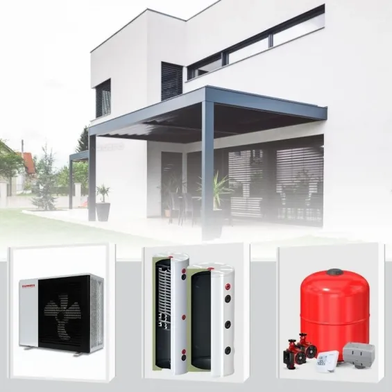 Varmeks 16 KW Isı Pompası Paketi