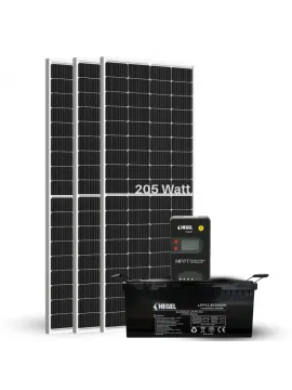 3 Panelli Karavan DC Solar Paket - Güneş Enerjili Lityum Akülü Sistem