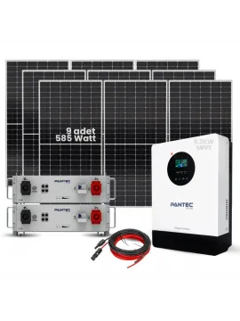 Klimalı Ev için Güneş Paneli Sistemi - Konforlu Solar Paket