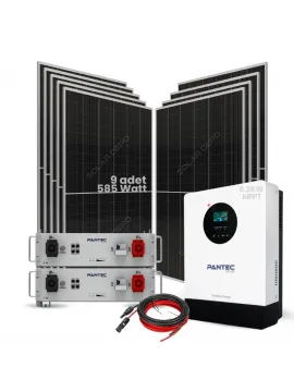 Klimalı Ev için Güneş Paneli Sistemi - Konforlu Solar Paket