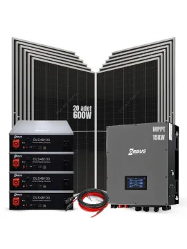 İşletmeler için Gelişmiş Depolama ve Hibrit Güneş Enerjisi Paketi