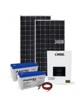 Günlük 4KW Üretim - Buzdolabı + Tv + Aydınlatma Güneş Enerjisi Paketi - PRO2