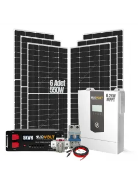 Apartman Ortak Kullanım Aydınlatması için Kesintisiz Enerji Paketi