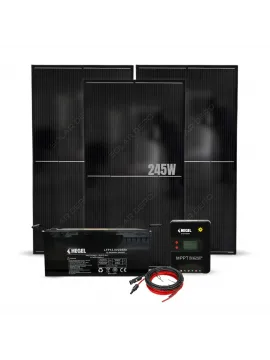 Karavanlara Özel Lityum Akülü DC Solar Paket