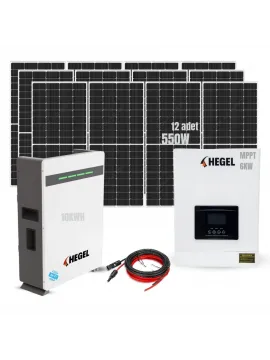 Klima Çalıştıran Enerjisi Paketi - Şebeke Elektriği ile Birlikte Çalışan Lityum Akülü Sistem