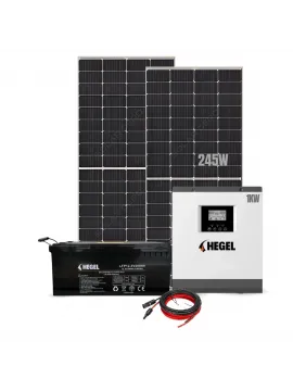Lityum Akülü Ekonomik Karavan Güneş Enerjisi Paketi - 2.9 KW - 4.4 KW Günlük Üretim - Solar Paket MAX3
