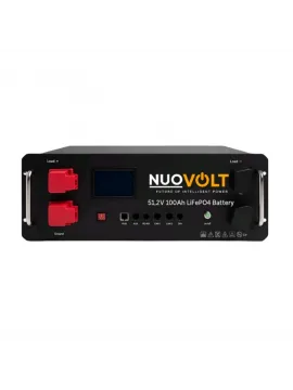 NuoVolt 51.2V 100Ah - 5.12 kWh LiFePO4 Kaset Tipi Lityum Akü