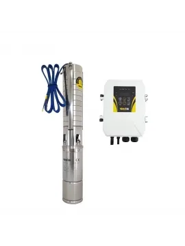 2200 Watt Hegel Solar Dalgıç Pompa - Max.200 Metre - Max.11m³ DC-AC Su Pompası