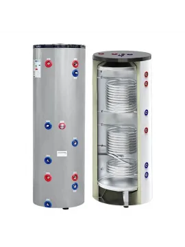 Solimpeks Solikombi 300 Litre Çift Serpantinli Boyler