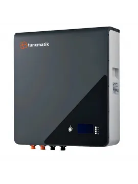 Tunçmatik 5KW 100Ah 51.2 Volt Lityum Demir Fosfat Akü - Paralellenebilir LCD Ekran Batarya