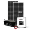 Lityum Akülü Buzdolabı + Tv + Aydınlatma Çalıştıran Güneş Enerjisi Paketi - Günlük 5.4KW - 10.9KW Üretim