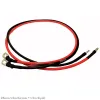 Akü Bağlantı Kablosu 25mm - 1.5 metre Kırmızı + 1.5 metre Siyah