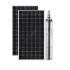 2 adet Güneş Paneli ile Çalışan 60 Volt Sulama Paketi - Max.110 Metre - Max.2m³ Su