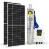 2 Adet Güneş Paneli ile Çalışan Hegel 48 Volt Dc Pompalı Sulama Paketi - Max.70 Metre - Max.4 Ton Su