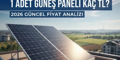 1 Adet Güneş Paneli Kaç TL? 2026 Güncel Fiyat ve Teknoloji Rehberi