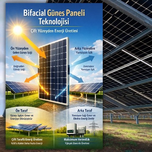 Bifacial Güneş Paneli