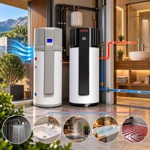 MAXA ve Varmeks boyler ısı pompası çalışma prensibi ve kullanım sıcak suyu sistemi