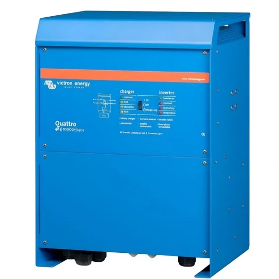 Victron 10KW 10000 Watt Tam Sinüs İnverter 48V 140A Paralellenebilir Şarjlı İnverter