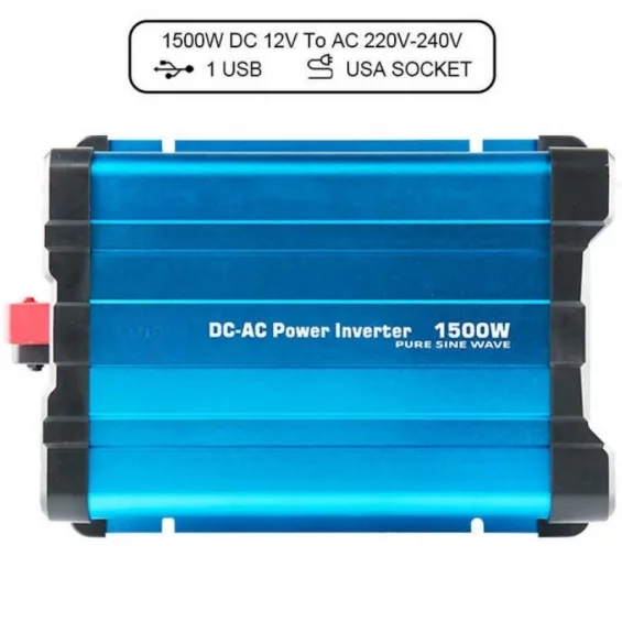 Max 1.5KW 1500 Watt 12 Volt Tam Sinüs İnverter