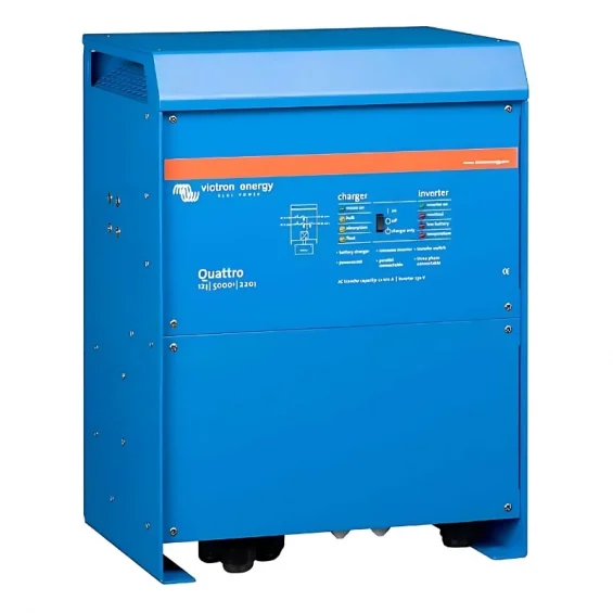 Victron 5KW 5000 Watt Tam Sinüs İnverter 12V 220A Paralellenebilir Şarjı İnverter