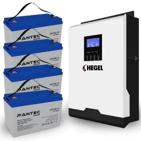 5KW Çıkış 4.8KWh - 9.6KWh Yedekleme Jel Akülü Kesintisiz Güç Paketi