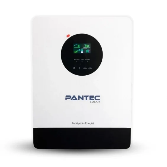 Pantec 6.2KW Yüksek Voltaj Tam Sinüs Akıllı İnverter 48V 100A MPPT Şarjlı İnverter - Wifi