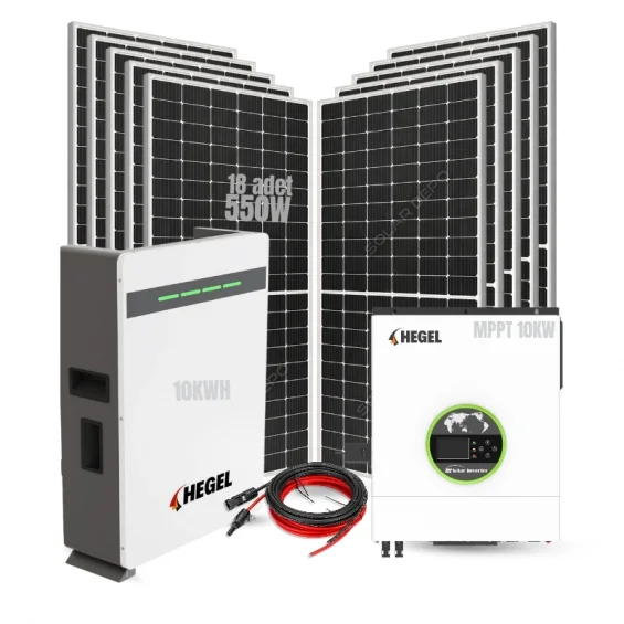 Villa Güneş Paneli Sistemi - Konforlu Kullanım için Klima Çalıştıran Solar Paket
