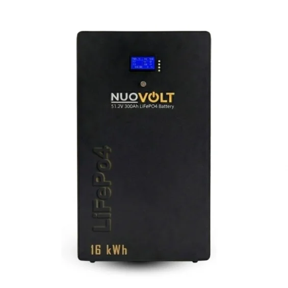 NuoVolt 51.2V 300Ah Lityum Akü - LiFePo4 Batarya Akü