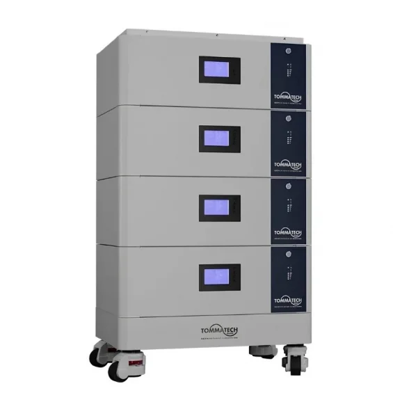 TommaTech 25.6V 204Ah Modüler Serisi LiFePO4 Lityum Batarya