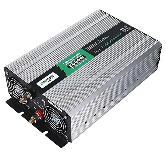 Carspa 2KW 2000 Watt 12 Volt Tam Sinüs Karavan İnverteri - Şebekeden Şarjlı