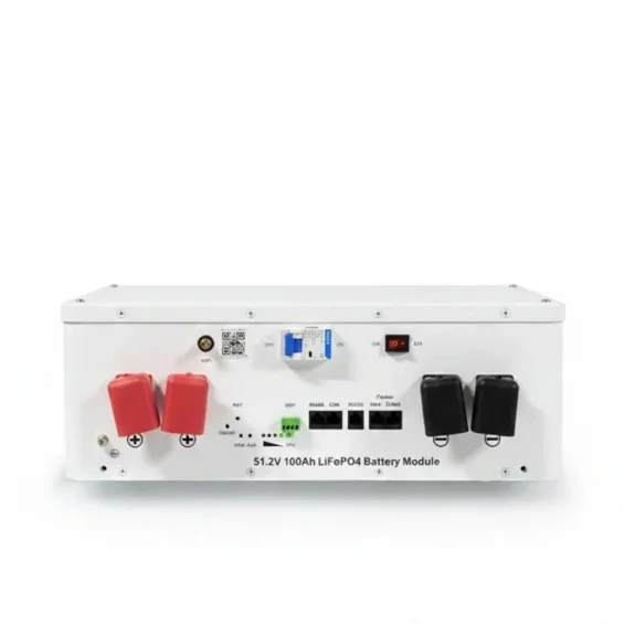 Hegel LiFePO4 Akü 51.2V 100Ah 5.12KWH Duvar Tipi Lityum Akü + Wifi
